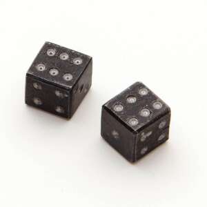 Forged Iron Dice Set