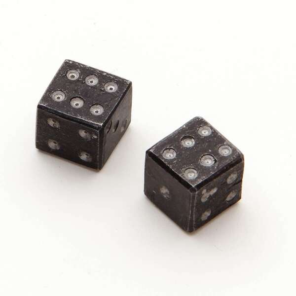 Forged Iron Dice Set
