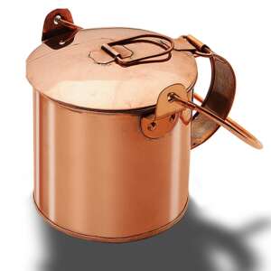 Solid Copper Coffee Can