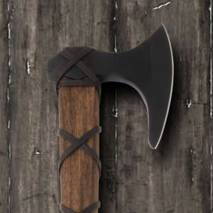 Ragnar's Axe w/ Leather Hanger