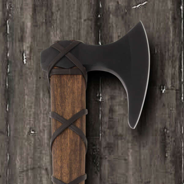Ragnar's Axe w/ Leather Hanger