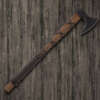 Ragnar's Axe w/ Leather Hanger - Image 2
